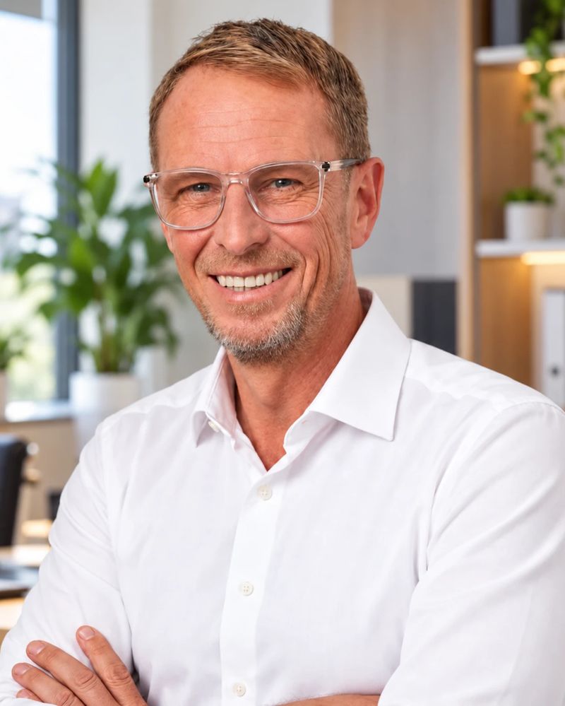 Porträt von Alexander Knick, Inhaber und SEO Manager von Schwarzer Knick