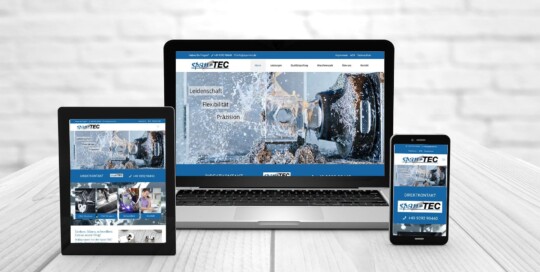 Professionelles Webdesign, Referenzen Span-Tec