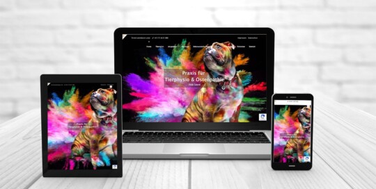 Professionelles Webdesign, Referenzen Pferdeosteopathie