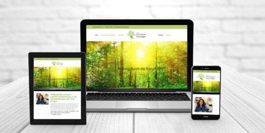 Professionelles Webdesign Naturheilpraxis Tina Gröger | Langen