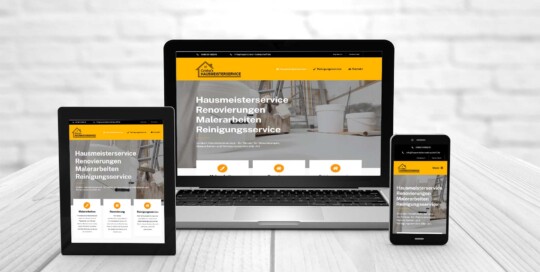 Webdesign Referenzen Grisha’s Hausmeisterservice