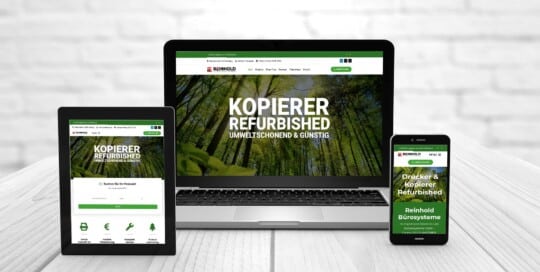 Webdesign Referenzen Refurbished Center Hainburg