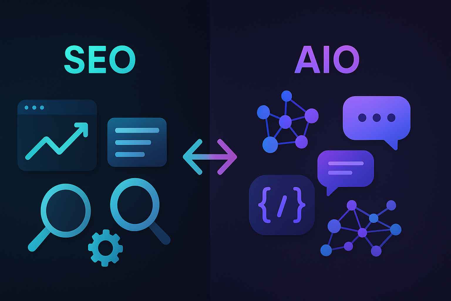 Optimización SEO vs. optimización AIO: ¿por qué cambiar ahora y beneficiarse dos veces?